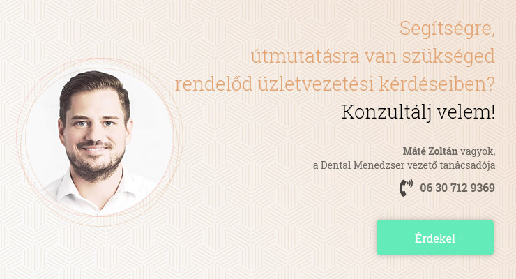 Fogászati üzletvezetés, praxismenedzsment
