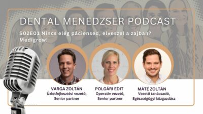 dental menedzser podcast - medigrow