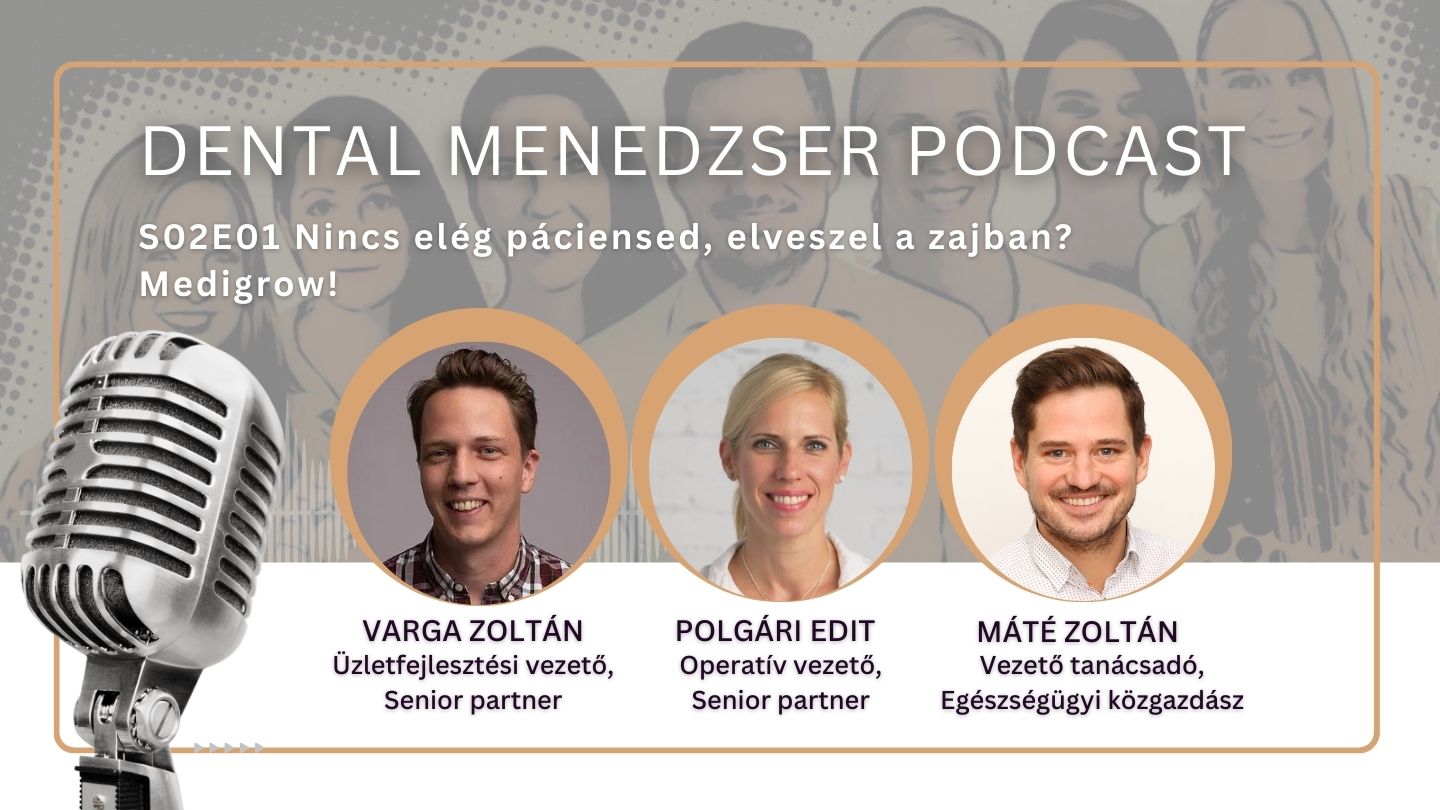 dental menedzser podcast - medigrow